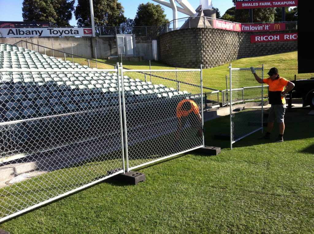 Rapid-rent-fence-Stadium Work